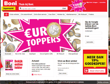 Tablet Screenshot of bonisupermarkt.nl